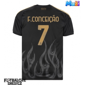 Juventus Francisco Conceicao #7 Alternativní Dres 2026-27 Krátký Rukáv Juventus Francisco Conceicao #7 Alternativní Dres 2026-27 Krátký Rukáv